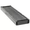 Radiator Aqua-Computer airplex radical 2/480 — Aluminium/Copper/Stainless steel, 520×140×40 mm