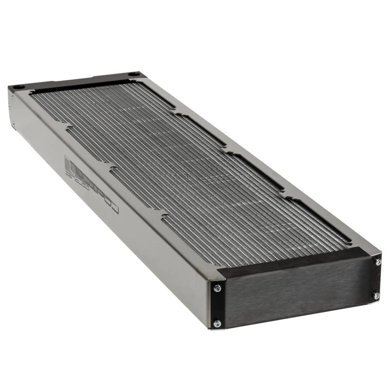 Radiator Aqua-Computer airplex radical 2/480 — Aluminium/Copper/Stainless steel, 520×140×40 mm