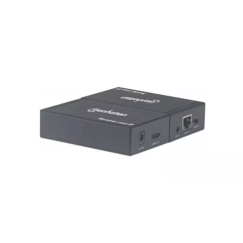 AV transmitter & receiver Manhattan 1080p HDMI over IP Extender Kit