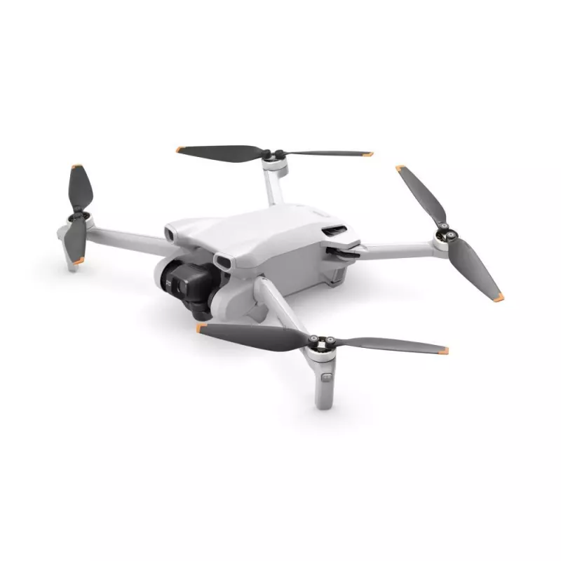 Quadcopter DJI Mini 3 Fly More Combo — 4-rotor drone, 12 MP 4K camera, 10,000 m range, 10.55 m/s max speed, 2453 mAh battery, 0.248 kg, grey