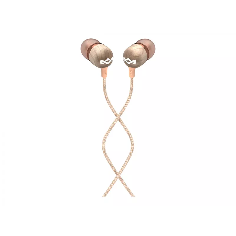 In-ear wired headset The House Of Marley Smile Jamaica — intraaural, 1.3 m cable, white
