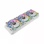 Case Fans THERMALTAKE TS120 EX RGB White 120mm (3-pack) for PC cooling, PWM compatible