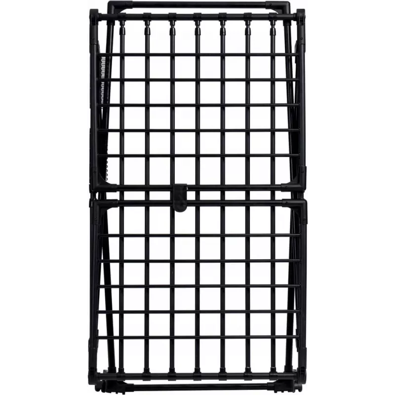 Clothes dryer PROMIS MONZA extendable large black - foldable freestanding rails, H1160mm W2600mm D6000mm