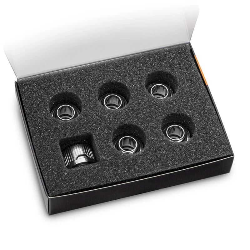 EK Water Blocks EK-Quantum Torque 6-Pack HDC 12 Torque wrench end fitting Silver 1/4 6 pc(s)