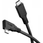 Goobay USB-C -Cable 90° USB4 1 m black - 240 W 40 Gbit/s Power (79432)