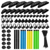 LogiLink Cable organiser set 128 pc(s).