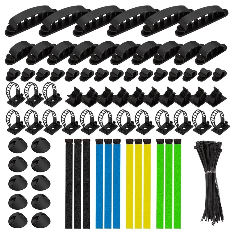 LogiLink Cable organiser set 128 pc(s).