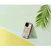 Protective phone case iKins for Apple iPhone 12 Pro Max — pink marble pattern