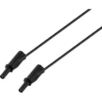 Voltcraft MSB-532 Test Lead 4mm 2 m Black 2.5mm² CAT IV 600V 32 A (VC-16832965)