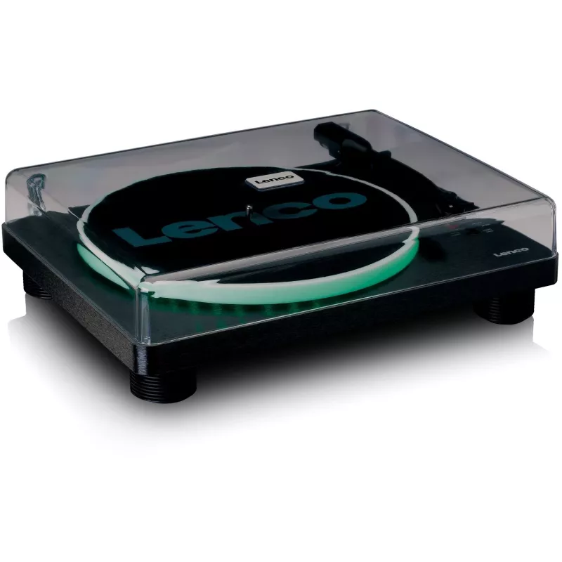 Lenco LS-50LED - Turntable - 4 Watt (total) - Black (A004784)