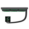 Gamemax | CPU Liquid cooler | HAILSTORM 360 LCD | Black