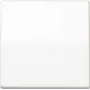Wall plate / switch cover Jung AS1700WW, plastic, screwless design, 1-piece