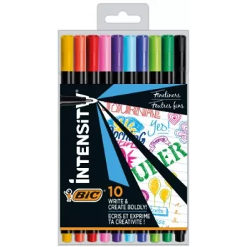 BIC Fineliners INTENSITY FINE BCL multicolor, Set 10 colours CEL1011727