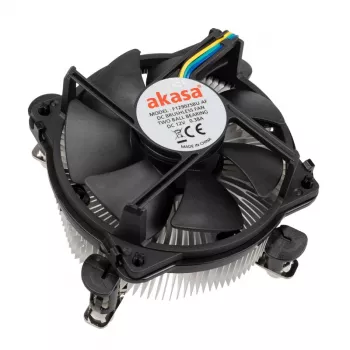 CPU cooler Akasa AK-955A-BV2 for Intel Socket T/775, designed for Pentium 4 up to 2.6 GHz
