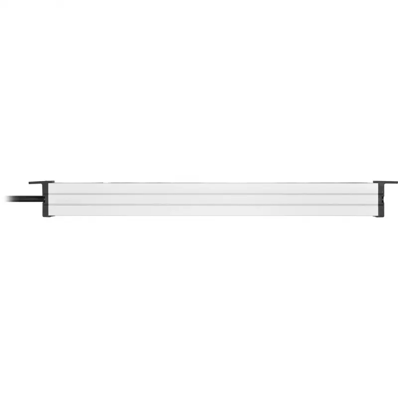 Brennenstuhl 1390007308 - 2 m - 8 AC-Outputs - Indoor - IP20 - Aluminium - Plastic - Black - Silver