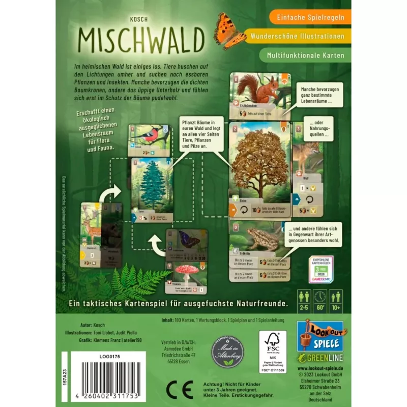 Mischwald, Card Game
