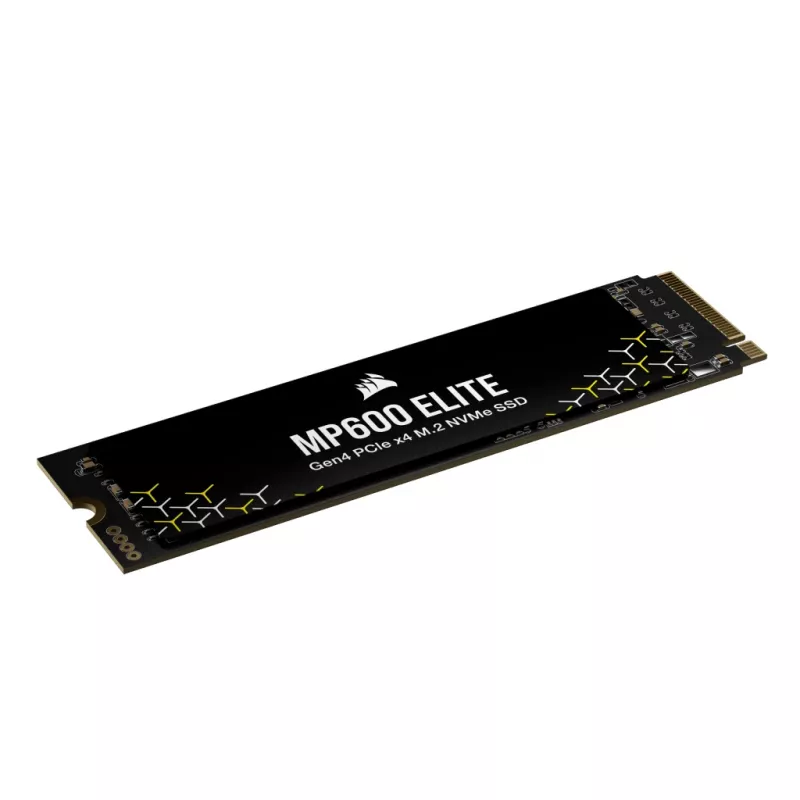 CORSAIR MP600 ELITE - SSD - encrypted - 2TB - Internal - M.2 2280 - PCIe 4,0 x4 (NVMe) - 256-Bit-AES (CSSD-F2000GBMP600ENH)