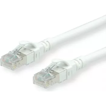 Roline - Patch-Cable - RJ-45 (M) to RJ-45 (M) - 1.5 m - UTP - CAT 6 - Halogen-Free, Moulded, Stranded - White