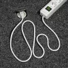 Brennenstuhl 1159520400 Stedosen-Leiste 6-fach 45° weiß mit Schalter 3 m Kabel H05VV-F3G1,5 POS-Reiter (1159520400)