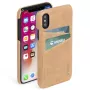 Cover Krusell Sunne 2 Card Cover iPhone XS Max 16.5 cm Beige