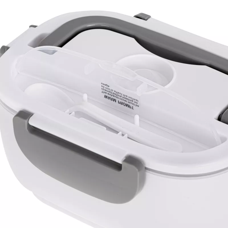Camry | Electric Lunchbox DC12V and AC230V | CR 4483 | Capacity 1.1 L | Material Plastic | White/Grey