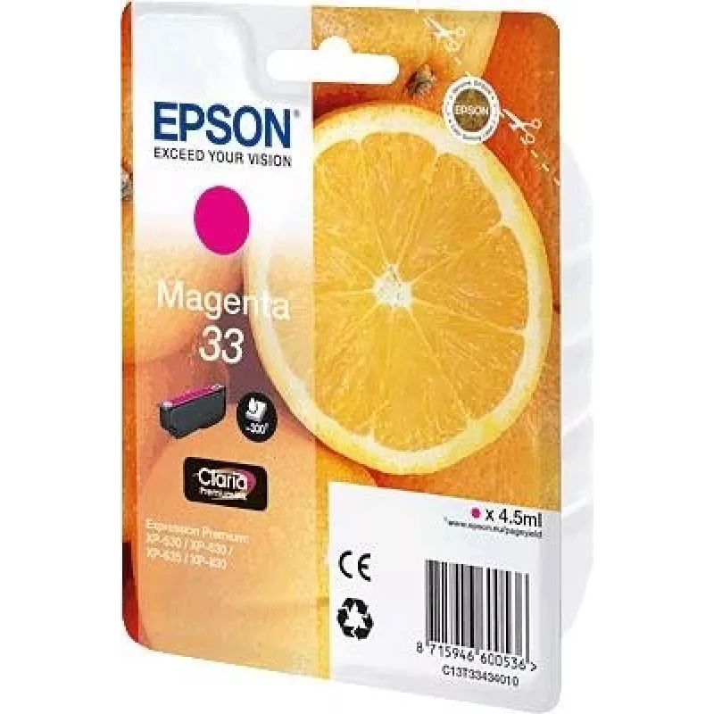 Epson C13T33434010 ink cartridge 1 pc(s) Original Magenta
