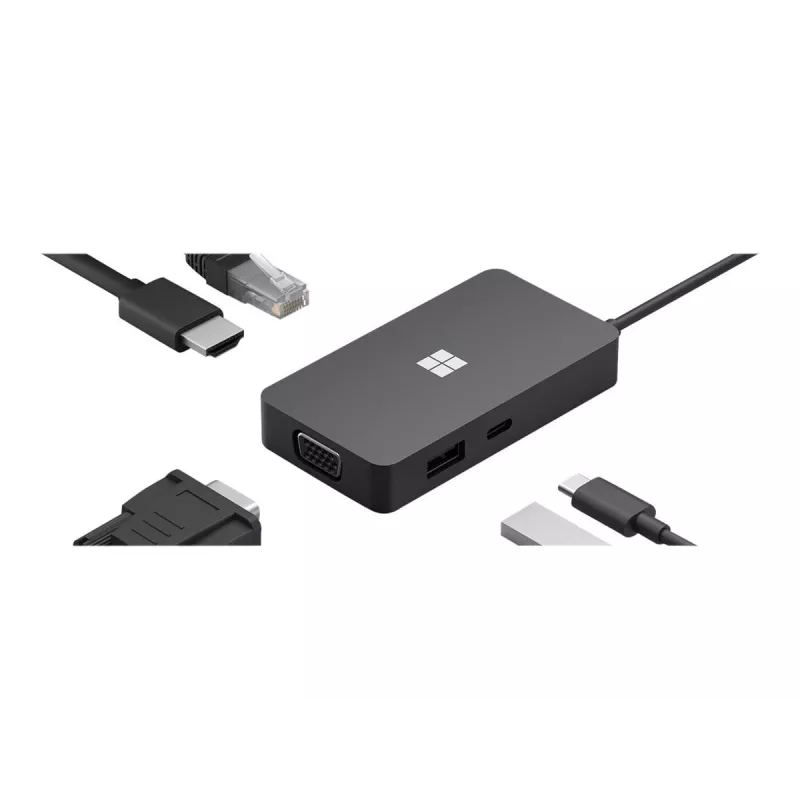 Laptop Dock Microsoft 1E4-00002 Black