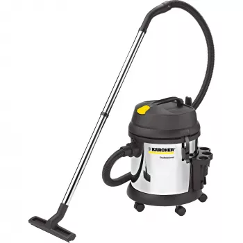 Wet and dry vacuum cleaner Karcher NT 27/1 Me Adv — 27 L metal container, 1380 W, 20 kPa vacuum