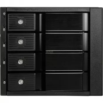 SilverStone SST-FS304-12G external 3.5-inch enclosure, 4-Bay - black