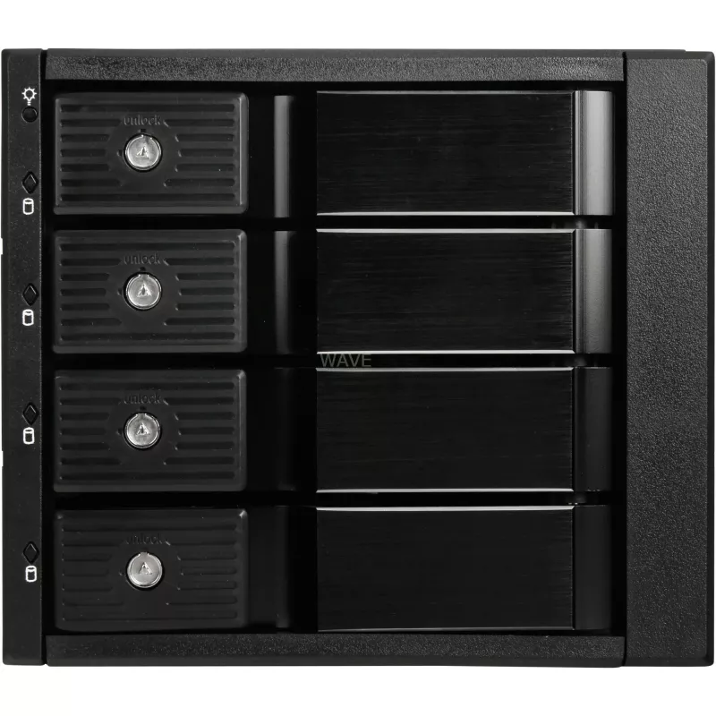 SilverStone SST-FS304-12G external 3.5-inch enclosure, 4-Bay - black