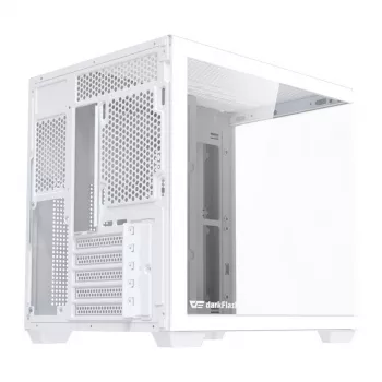 Computer case DarkFlash B275 (white) mid-tower ATX compatible, front I/O, tempered glass