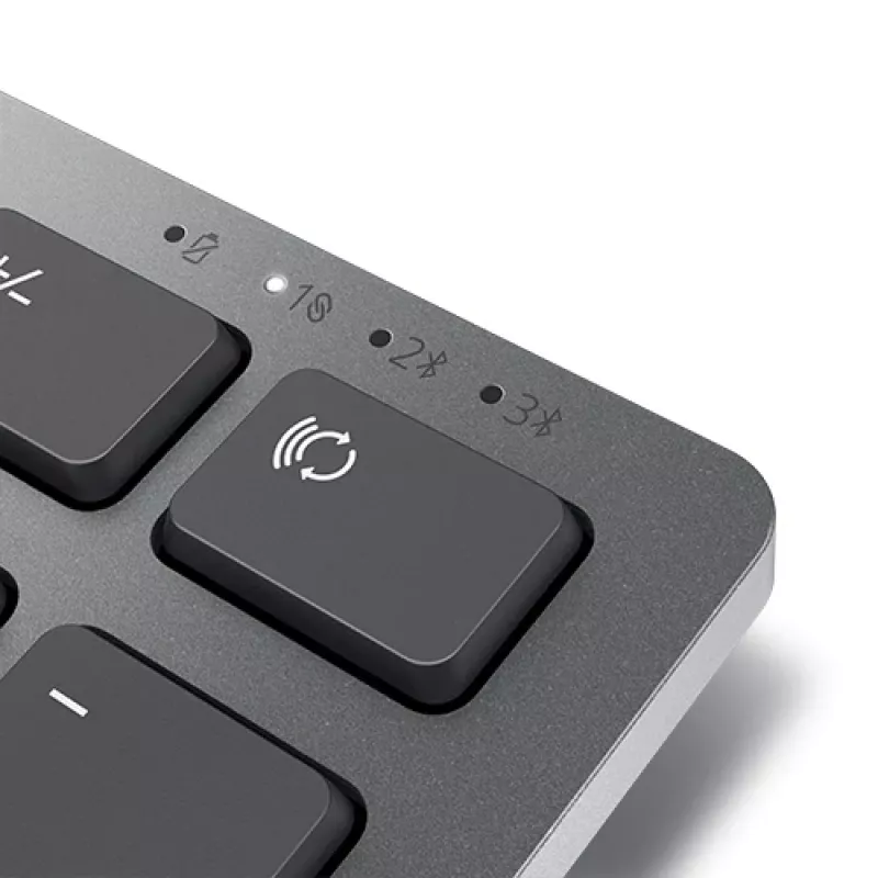 Wireless Keyboard and Mouse Set Dell KM7321W Titan Grey with Batteries Included