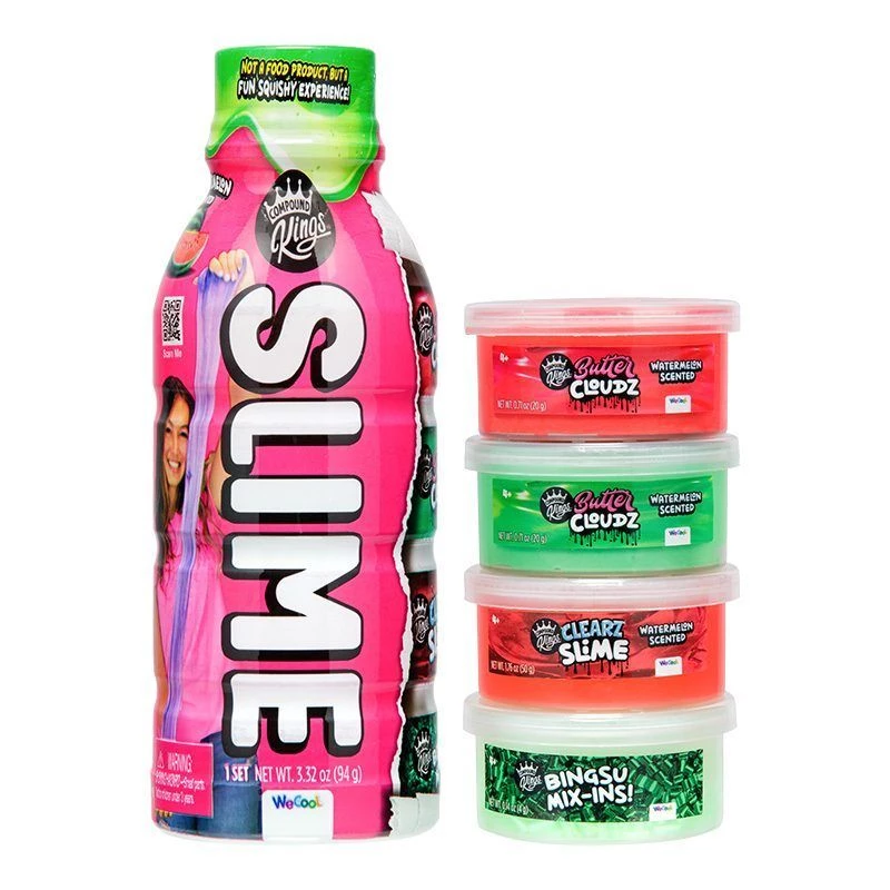 Slime set WECOOL Compound Kings — assorted slime bottles, multi-color assortment