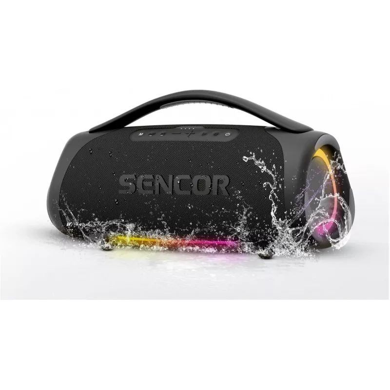 Portable speaker SENCOR RESONEXMAXI, 100 W, IPX7 waterproof, 10,000 mAh battery, Bluetooth 5.3, USB-C charging
