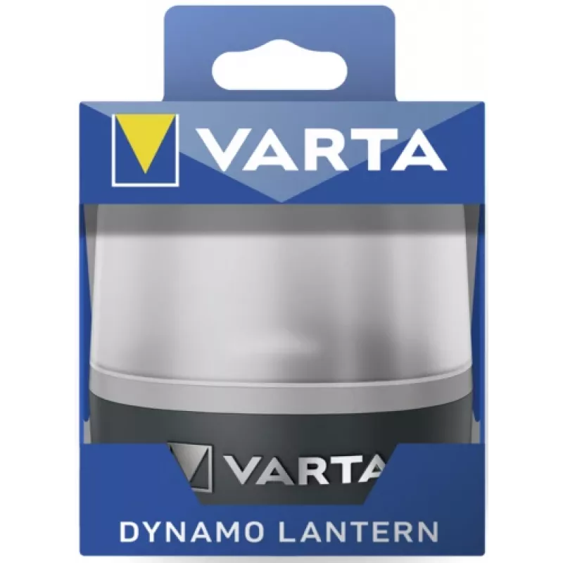 Hand-crank rechargeable dynamo lantern Varta 17670 101 111 - portable emergency light