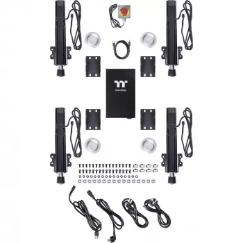 GM5 3DOF Motion System GSC-GM5-MSASBB-22, Stand black, for GR500 Racing Sim Rig and GF500 Flight Rig