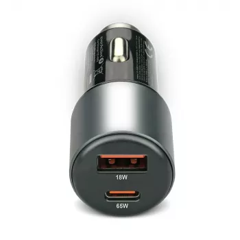 Car charger everActive CC-60Q, QC3.0, up to 83W, USB car power adapter