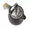 Electric kettle Princess 1.7 L 3000 W, stainless steel housing, cordless, beige/black