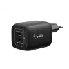 USB-C Dual Charger Belkin ENA007KQBK 65W — Dual USB-C PD Charging for Laptops and Mobile Devices