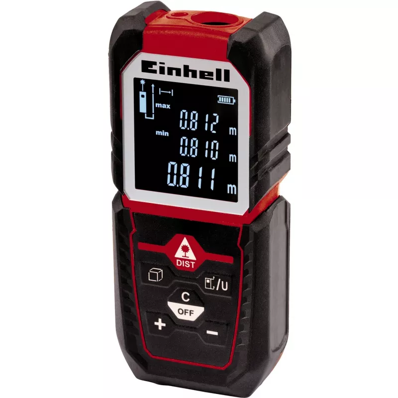 Laser Distance Meter TC-LD 50, Distance Meter black/Red, distances from 5cm - 50 Meter