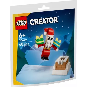 Construction toy LEGO Santa's Chimney polybag 30692 – mini seasonal build set