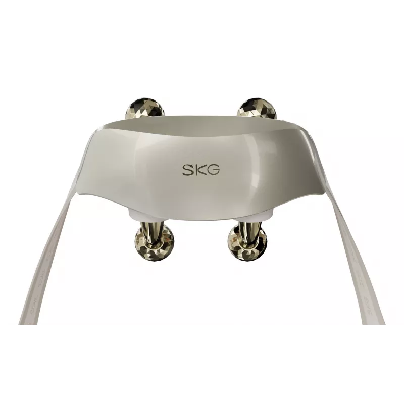 SKG H7 Ultra-E - Golden massage heads, Combo massage, Compression massage, Kneading massage, Vibration massage, Neck, Shoulders, Gold, Plastic, Buttons, Battery