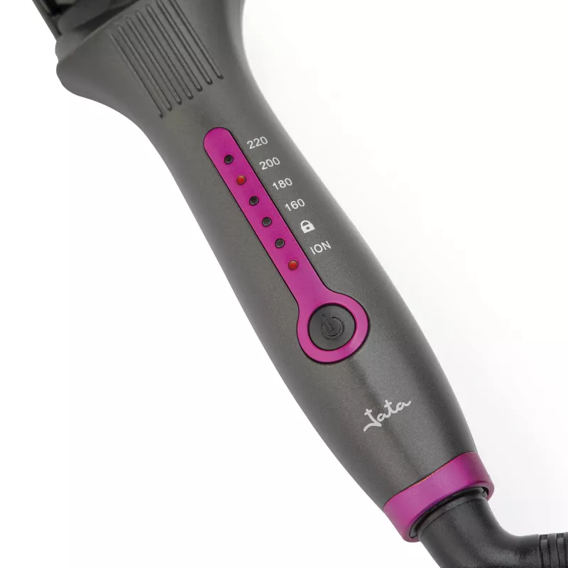 Hot air brush JATA JBCA1901 50 W Warm Black Pink 2 m