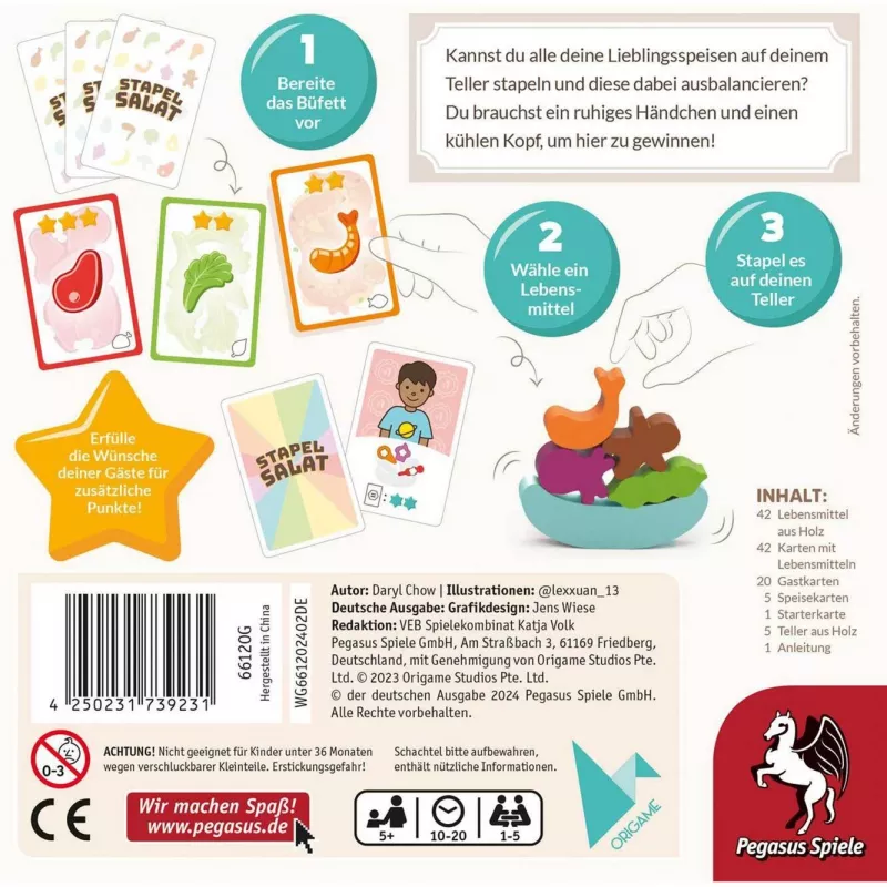Stapelsalat, Skill Game