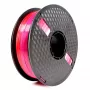 PLA 3D printing filament 1.75 mm 1 kg — Flashforge Gembird 3DP-PLA-SK-01-RP, Purple/Red