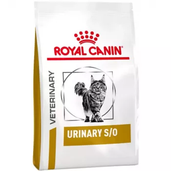 Dry cat food Royal Canin Urinary S/O Adult Poultry & Rice 400 g, veterinary diet for struvite dissolution