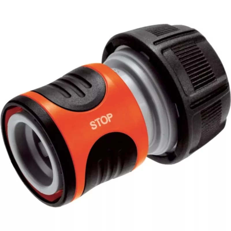 Hose Connector GARDENA Raccord Aquastop premium 18214-20 — quick‑connect water stop