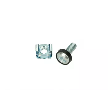 Mounting kit Extralink M6 Rack mounting kit Silver