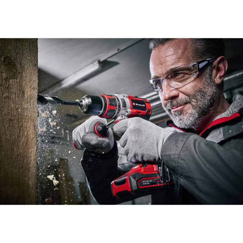 Einhell TP-CD 18/80 Li BL-Solo Keyless 1.41 kg Black, Red