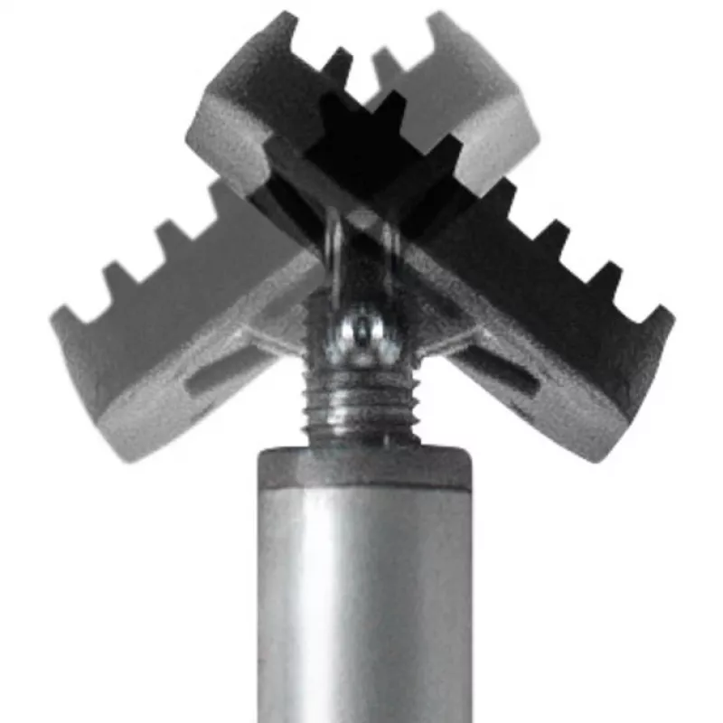 Drywall support Bessey STE300 with adjustable height and tripod base, black/red/silver finish